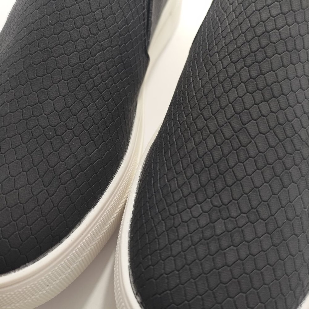 Hike-G Slip On Flat Platform Sneaker Black - Picture 2 of 8